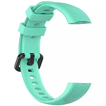 Ремінець Twill Silicone Strap для Huawei Band 3 / 3 Pro / 4 Pro Turquoise