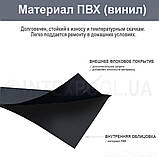 Надувний полуторний матрац Intex 64108 велюровий 137x191x25 см, фото 4