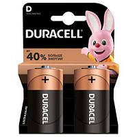 Батарейка Duracell D LR20/20 Alkaline (2 шт. в упаковці) AL
