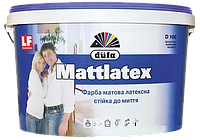 Краска матовая латексная Dufa Mattlatex D100 3.5 кг