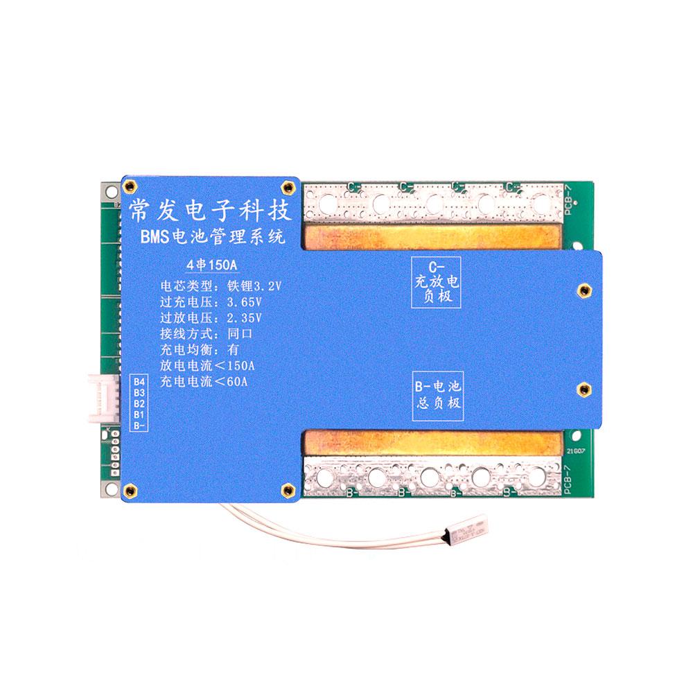BMS плата Changfa Li-ion 14.6V 4S 150A з контролем температури, фото 1