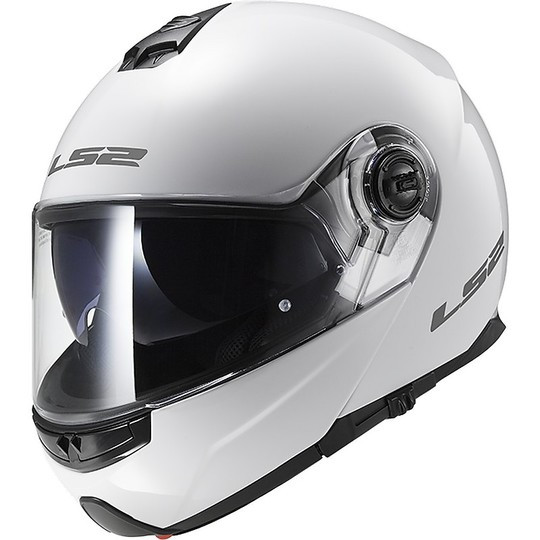 МОТОШОЛОМ МОДУЛЯР LS2 FF325 STROBE SOLID КОЛІР WHITE