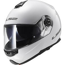 МОТОШОЛОМ МОДУЛЯР LS2 FF325 STROBE SOLID КОЛІР WHITE