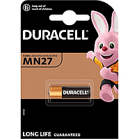 Батарейка щелочная 12V DURACELL A27 ( 27A MN27 L828 ) для сигнализаций AL