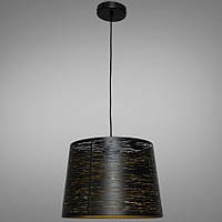 Светильник-подвес в стиле Лофт Е27 цвет черный 35х115 см