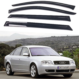 Дефлектори вікон, вітровики Audi A6 ( 4B / C5 ) сидан 1997-2004 AVTM