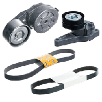 Натягувачі та приводні ремені CAT