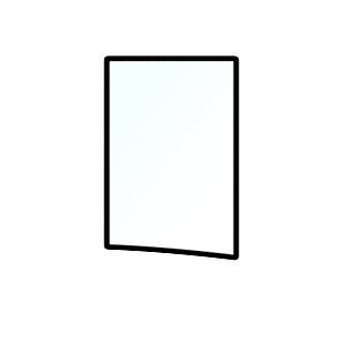 Скло бічне ліве JM244-404 (з 2021 року)