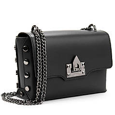 Жіноча шкіряна сумка з ланцюжком Firenze Italy F-IT-9812A