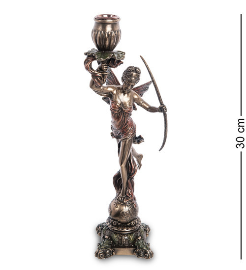Статуетка свічник Veronese Діана-богиня полювання 30 см 1906302