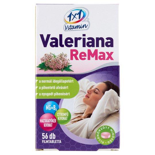 Заспокійливий рослинний препарат для сну 1x1 Vitamin Valeriana ReMax