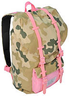Рюкзак для ноутбука 15,6 Paso CM-192A камуфляж/рожевий 25 AmmuNation