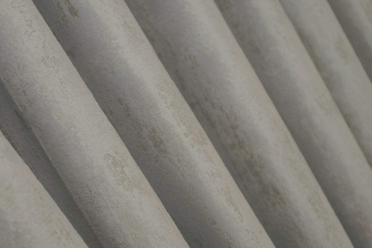 Шторна тканина оксамит (бархат), колекція "Афіна", Туреччина, висота 3м. Колір сіро-бежевий. Код 1322ш, фото 1