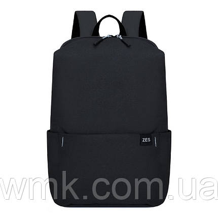 Текстильний чорний рюкзак Confident TB3-T-0113-15A, фото 1