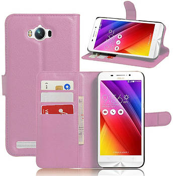 Чохол-книжка Litchie Wallet для Asus Zenfone Max ZC550KL Pink