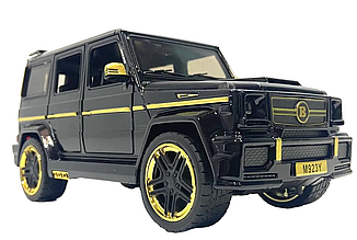 Машинка Гелендваген Gelendwagen металева джип світло звук відкриваються двері