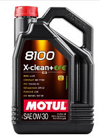 Моторное масло Motul 8100 X-CLEAN+ EFE SAE 0W30 (5L)