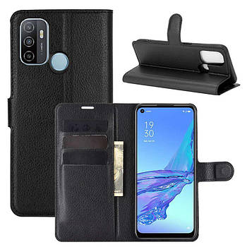 Чохол-книжка Litchie Wallet для Oppo A53 Black