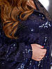 Сорочка туніка жіноча паєтки, фото 3