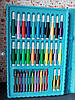 Набір для малювання на 86 предметів, дитячий, фарби, фломастери, олівці, фото 5