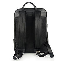 Чоловічий шкіряний рюкзак чорного кольору Tiding Bag N2-191116-3A, фото 3