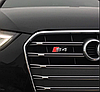 Емблема для решітки радіатора S4 AUDI (Ауді) - Хром 68 х 21 мм, фото 9