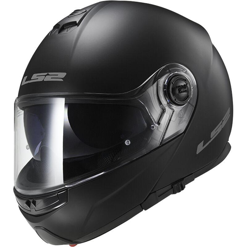 МОТОШОЛОМ МОДУЛЯР LS2 FF325 STROBE SOLID КОЛІР MATT BLACK