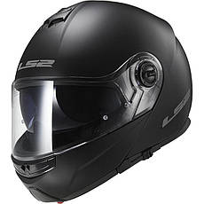 МОТОШОЛОМ МОДУЛЯР LS2 FF325 STROBE SOLID КОЛІР MATT BLACK