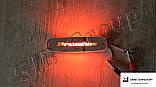 Габаритний ліхтар до вантажівки PREMIUM хромований з логотипом червоного кольору, фото 5