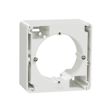 Коробка для поверхневого монтажу 1-пост Schneider Electric Sedna Design (колір - білий)