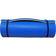 Двошаровий товстий каремат 16 мм похідний для туризму 1800х600 мм, Синій/Жовтий "Еверест", фото 5