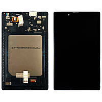 Дисплей (екран) Lenovo Tab 2 8.0" A8-50F A8-50LC, Tab 3 TB3-850F з тачскрином (чорний Оригінал і рамкою)