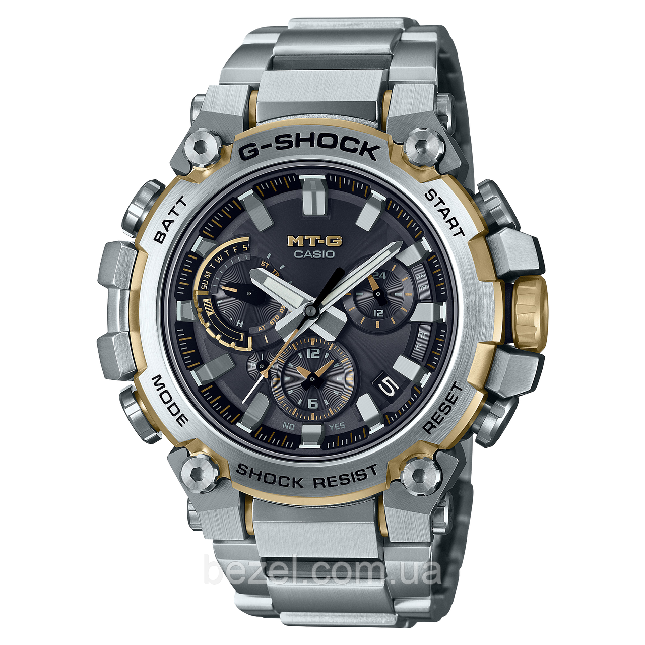 Чоловічі годинники Casio G-Shock MTG-B3000D-1A9 Steel/Gold