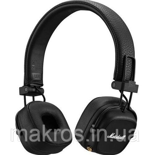 Наушники Marshall Major IV Bluetooth Black Kopia - фото 3 - id-p2046657371