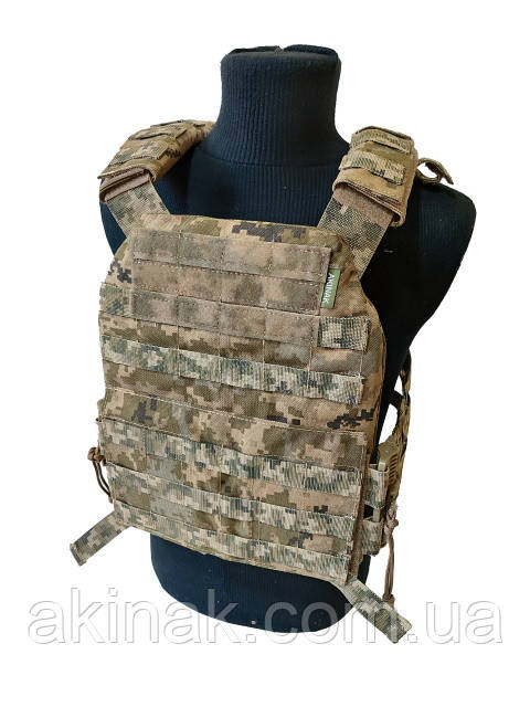 Плитоноска з системою швидкого скиду Akinak Plate carrier Predator MOLLE