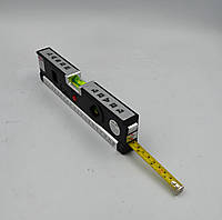 Уровень лазерный Laser Level PRO04 бытовой 24см с рулеткой (LV-04)