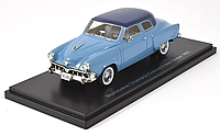 Коллекционная модель авто 1/43 Studebaker Champion Custom 2-door Sedan Blue 1952 NEO