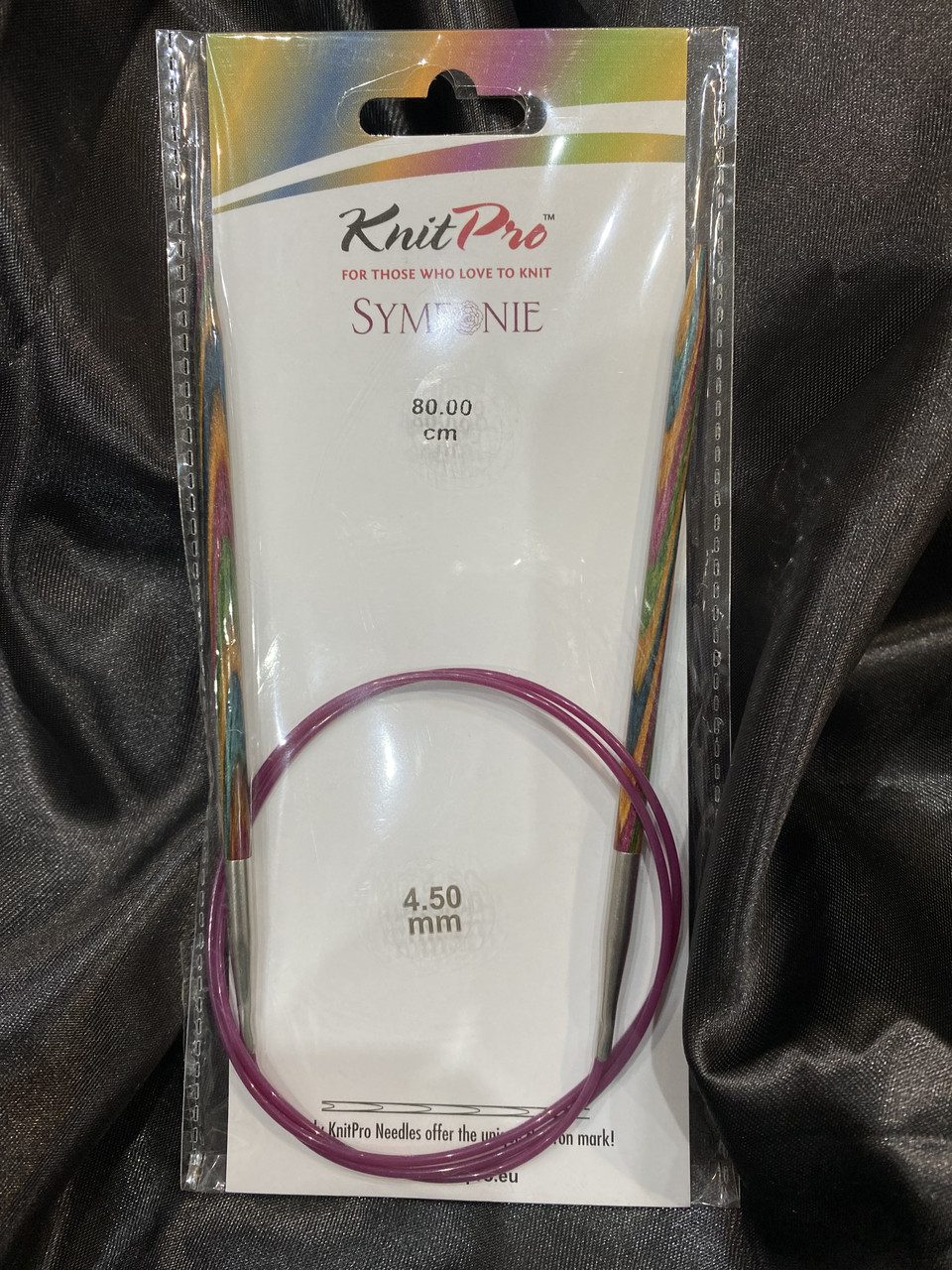 21338 Спиці кругові Symfonie  80 см, 4,50 мм