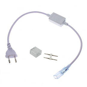 Кабель живлення PROLUM™ для LED стрічки 220V - 5ММ, фото 1