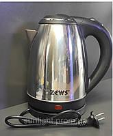 Чайник електричний 1.8л нерж. 1500ВТ  (12*5,15)