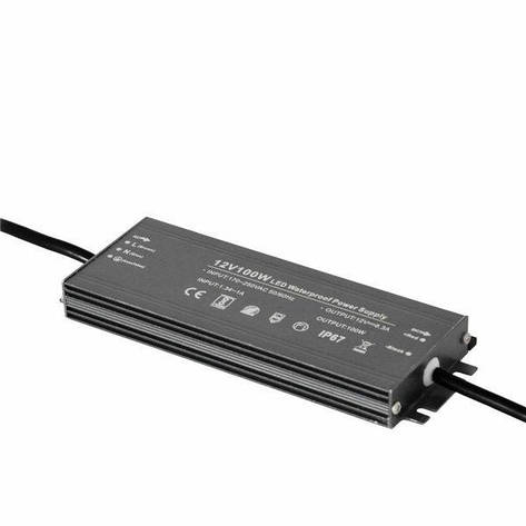 Блок живлення PROLUM™ 12V, 100W, 8.33А, Series "WPS", фото 1