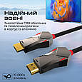 Кабель Promate ProLink4K60-15M HDMI to HDMI v2.0 UHD 15 м Black (prolink4k60-15m), фото 8