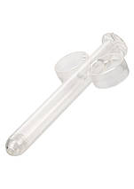 Шприц для спринцювання анальний душ XL Lube Tube CalExotics прозорий, 10.2 х 2 см, фото 4
