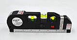 Рівень лазерний Laser Level PRO 3 побутовий 25 см з рулеткою (LV-05), фото 2