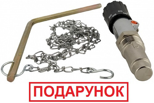 Подарунок до двоконтурного твердопаливниого котла Bizon Aqva