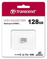 Карта пам'яті Transcend microSD 128GB C10