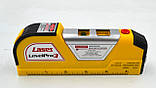 Рівень лазерний Laser Level PRO 3 побутовий 18см з рулеткою (LV-02), фото 2