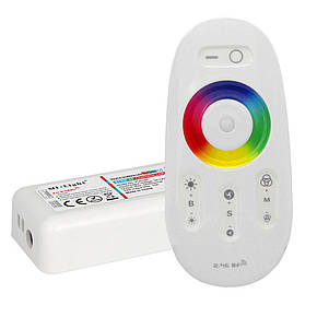 Контроллер RGB + W PROLUM (RF; 5K; сенсорний; 24A; Білий), фото 3