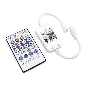 Контролер SMART RGB PROLUM (Wi-Fi; IR 28 кнопок; 12A), фото 4