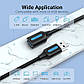 USB кабель подовжувач USB на USB Vention Extension Cable data (1.5m, 5 Gbit/s, OTG, USB 3.0, 2A). Black, фото 2